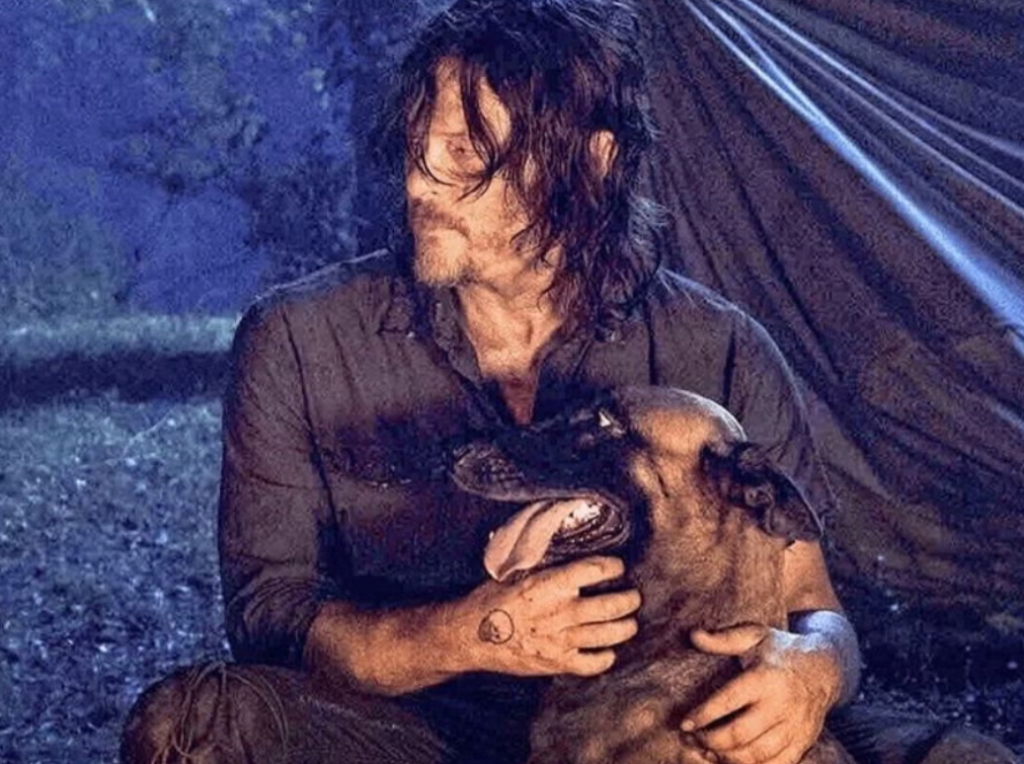 Seven, the dog from The Walking Dead, has passed away.