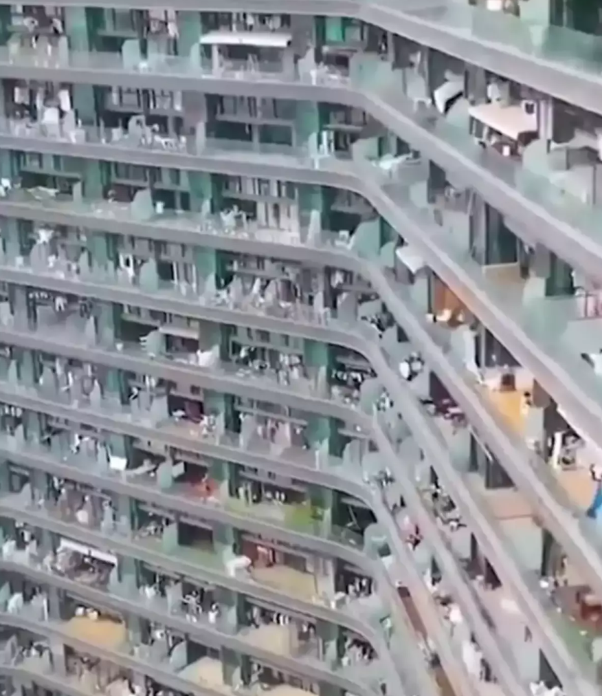 dystopian apartment