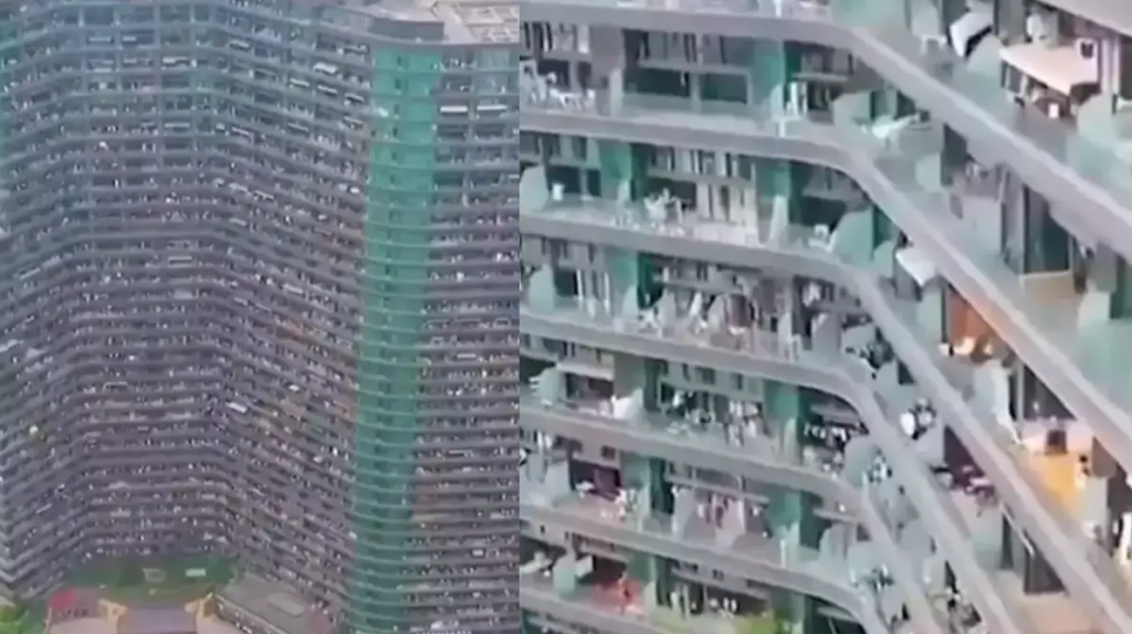 dystopian apartment